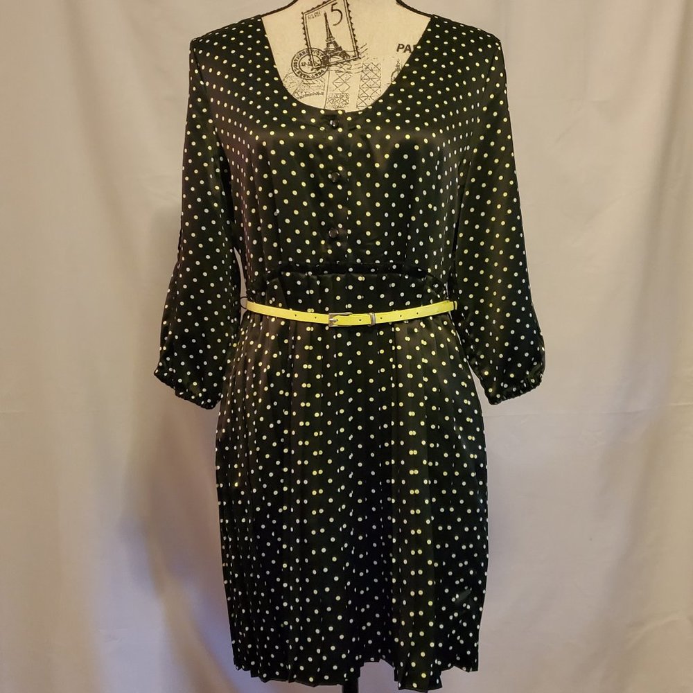 Princess Vera Wang Polka Dot Dress